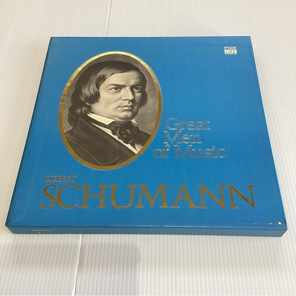 Great Men Of Music ROBERT SCHUMANN Time Life Records 4 LP Box Set